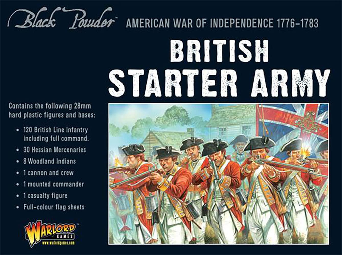 American War Of Independence, British Starter Army By Warlord Games