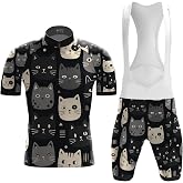 Cycling Jersey Men Funny Bike Jersey Set Cycling Set Slim Fit Bike Jersey Cycling Bib Bicycle Shorts Jersey Gift For Cyclist
