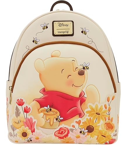 box lunch winnie the pooh mini backpack BoxLunch Disney Red Nylon Exclusive MULTI NONE Jansport Backpack Cherry Blossom this backpack is designed Color:Nimbus Blue-Hidden Animals OVERNIGHTERS