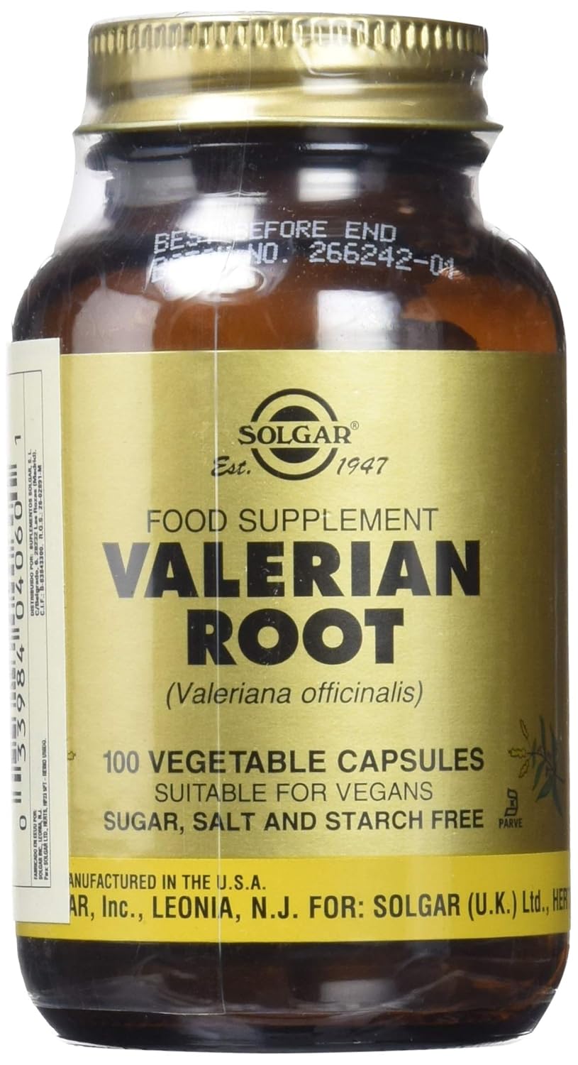 Solgar Valeriana Raíz - 100 Cápsulas: Amazon.es: Salud y cuidado personal
