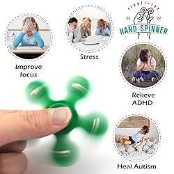 (30 Pack) SoulLife High-Speed Quiet Fidget Spinners