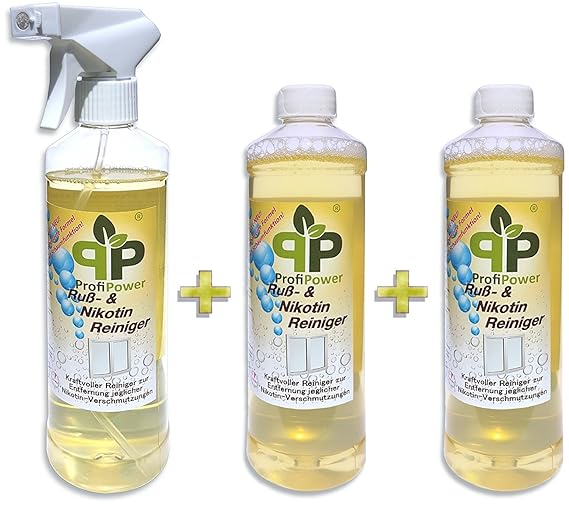 Soot and Nicotine Cleaner 3x 500ml Amazon.co.uk Kitchen & Home