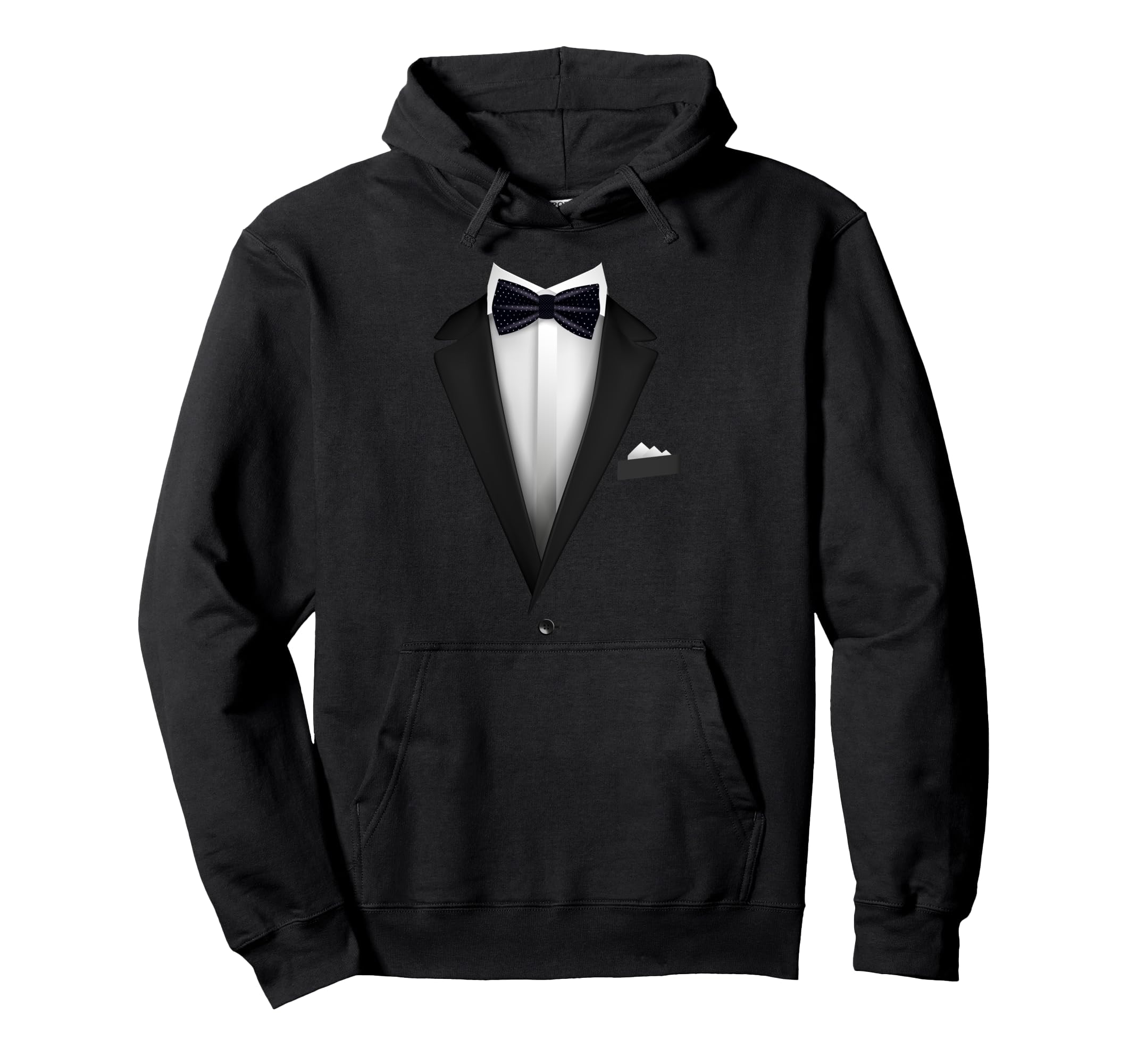 Photo 1 of Tuxedo with Bowtie For Funny Wedding And Special Occasions Pullover Hoodie