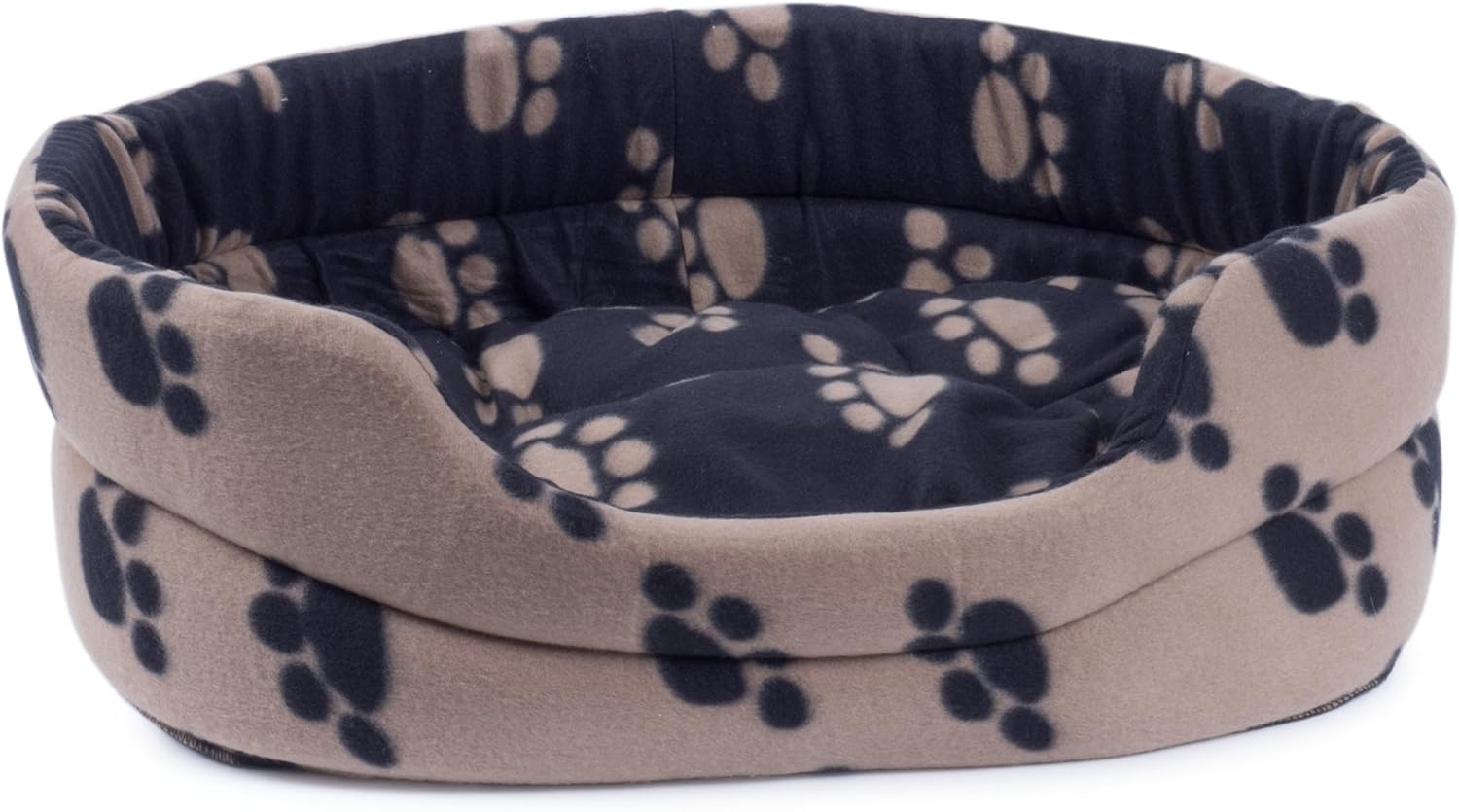 Petface Archies Oval Dog Bed, Medium, Black Amazon.co.uk Pet Supplies