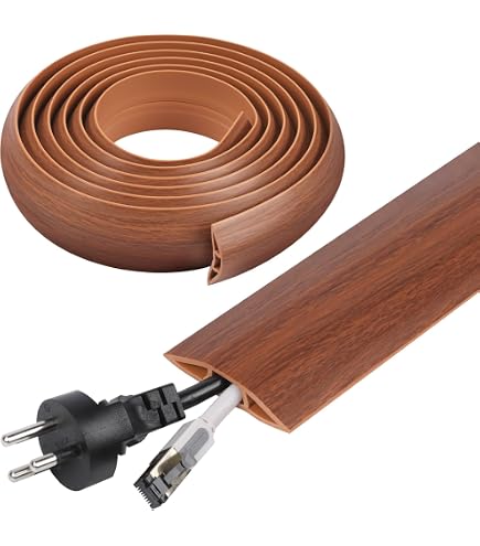 thumbnail image 2 of 3.6ft Cord Covers For Wires On Floor, Cord Hider 2 of 10