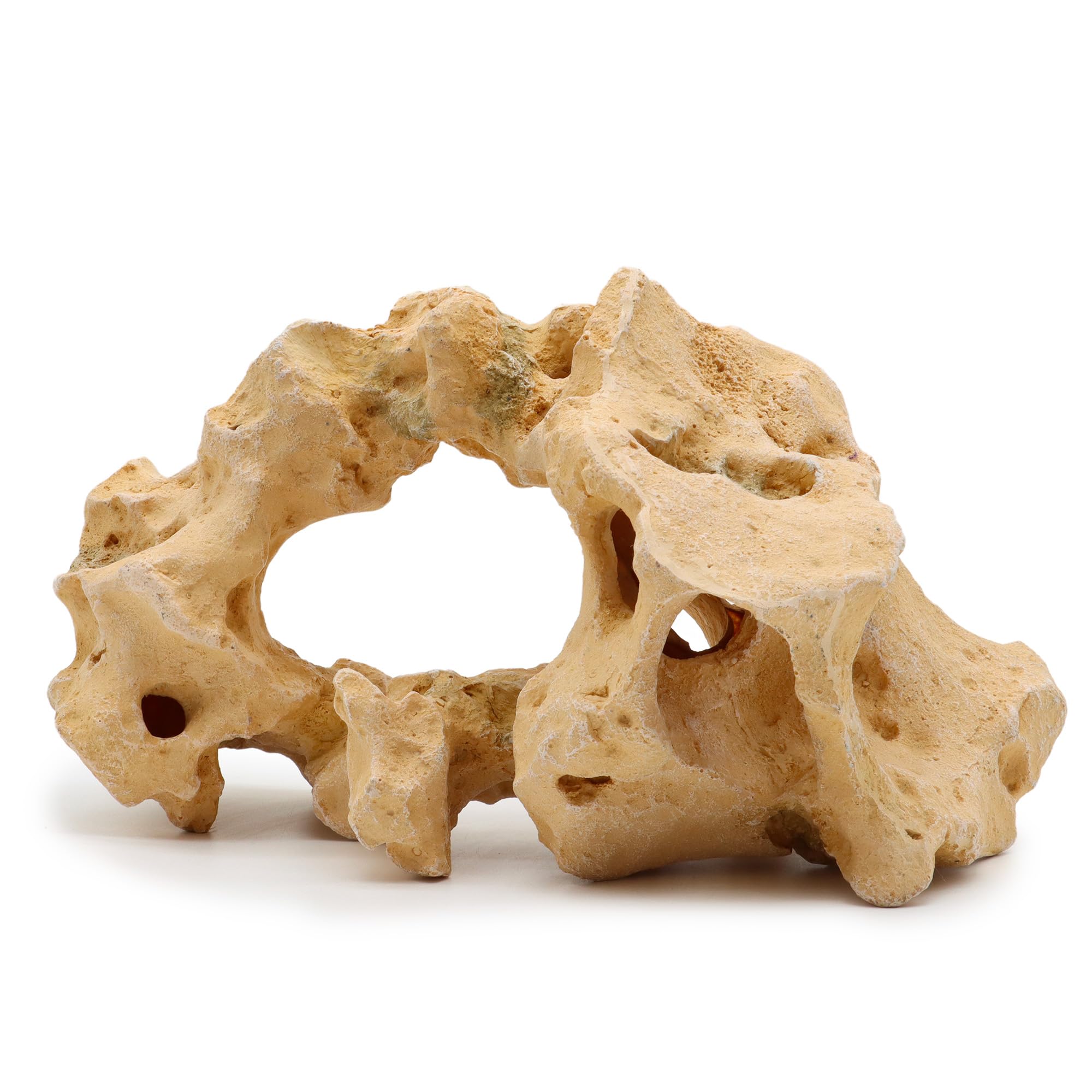 WAVE Gallura Stone with Hole, Large, Beige