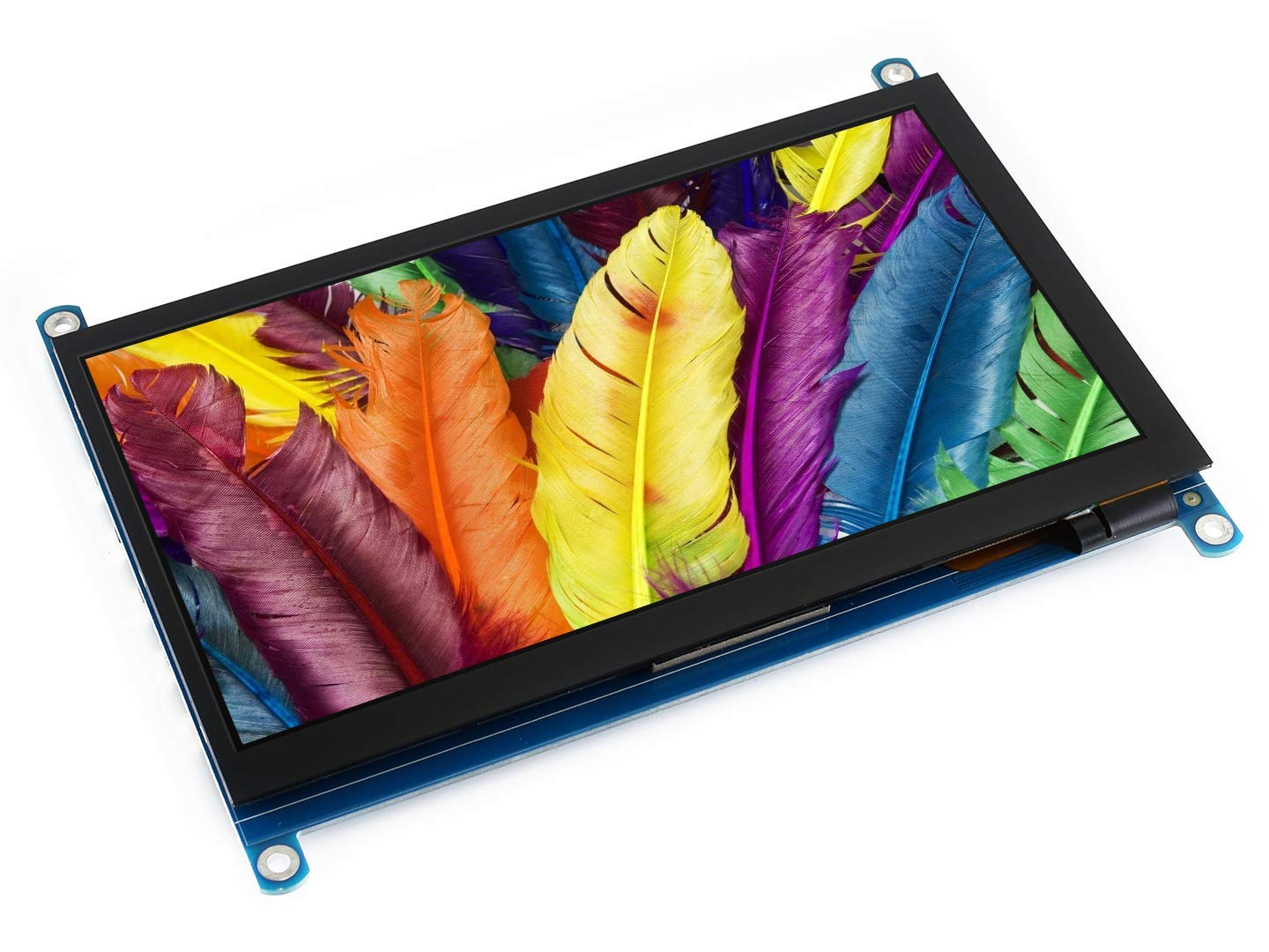 IBest 7inch HDMI LCD (H) 1024x600 for Raspberry Pi IPS Display Capacitive Touch Screen Monitor HDMI LCD for Jetson Nano/BeagleBone Black/Banana Pi Support Microsoft XBOX360, Nintendo Switch