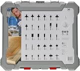 Bosch Professional 30 pcs Mixed Router Bit Set 8 mm Shank Wood view 3
