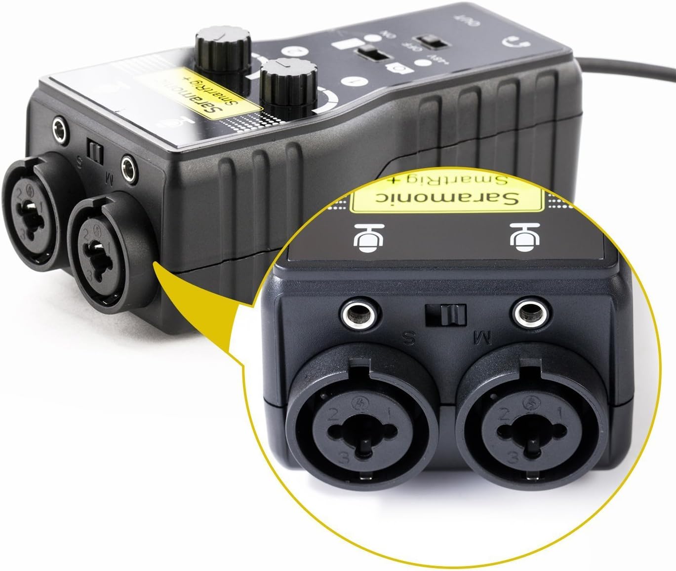 Saramonic SmartRig+ 2Channel XLR/3.5mm Microphone Audio