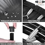 FK Sports 40" Foldable Mini Trampoline Rebounder Adults Indoor Exercise Handle view 4