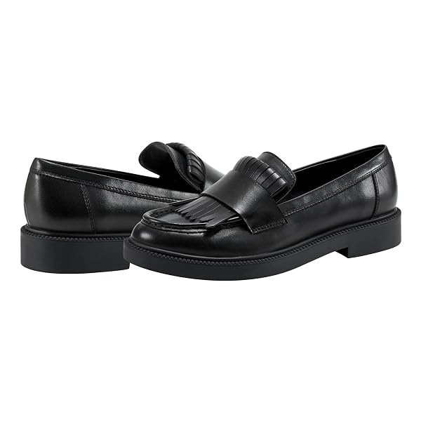 MARC FISHER WOMEN’S CALIXY LOAFER, BLACK 001, 6