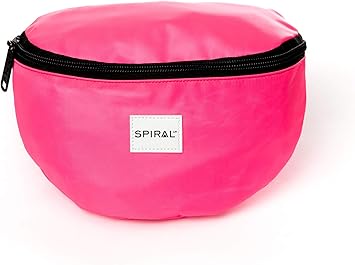 neon pink bum bag