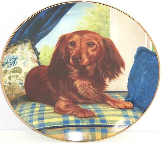 danbury mint dog plates