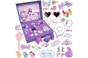 QULABLE Advent Calendar 2025 Girls - Unicorn Gifts for Girl 24 Days Xmas Count Down Box, Countdown Calendar Surprises Gifts for Daughter and Granddaughters, Christmas Gifts for Kids Toddlers (Unicorn)