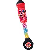 LEXiBOOK, Miraculous Luminous Microphone, MIC90MI | Built-in speaker, Light effects, AUX input, Red