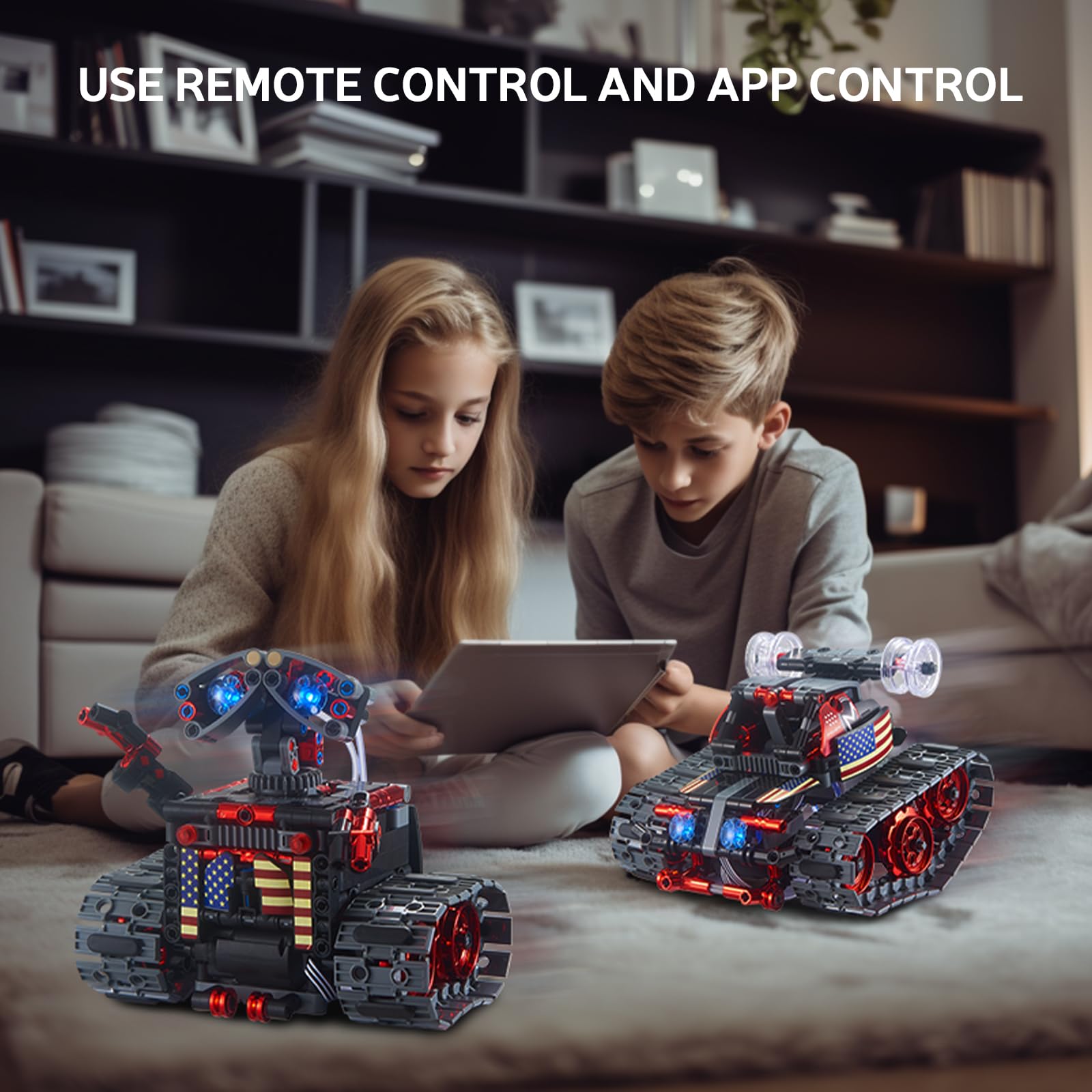 Vepower Roboterkinder 812 Jungen 5in1 Rc Bauspielze Produktbild-Vorschau 13