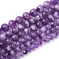 Natural Purple Dream Lace Amethysts Beads Crystal