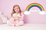Thorpe Signs Personalised Rainbow Wall Art - Choose Name - Self-Adhesive Vinyl view 2