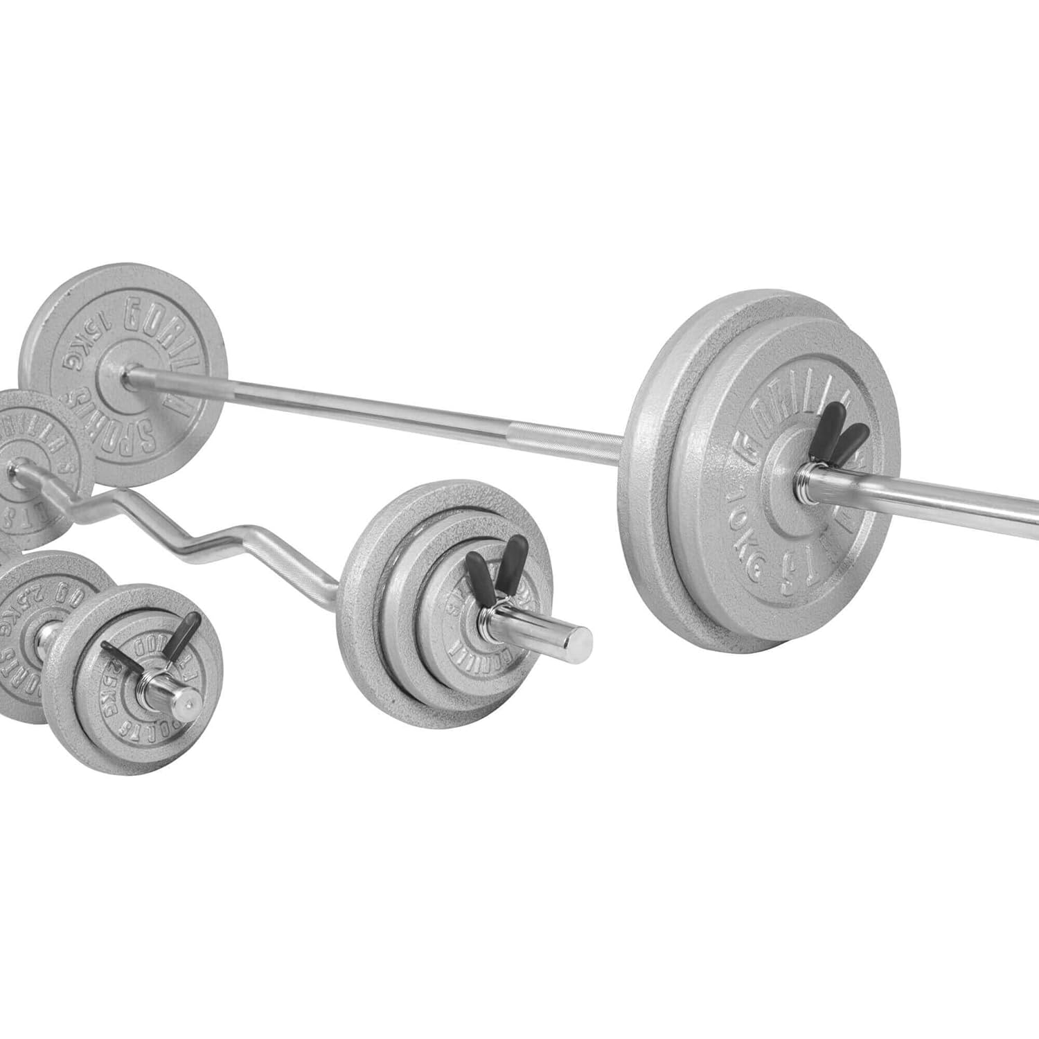 Спорт cast. 3d model Barbell Spinlock 25mm.