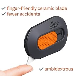 Slice 10515 Mini Box Cutter, Ceramic Blade Locks