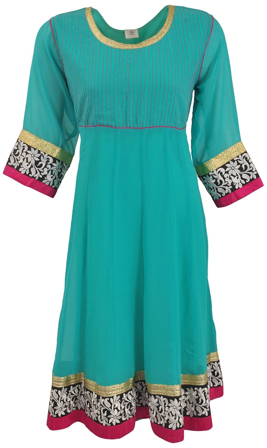 georgette anarkali kurtis