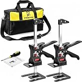 Upgraded Labor Saving Arm Jack 2Pcs with Portable Tool Bag | Height Lifting Tool for Doors,Windows,Cabinets,Furniture,Wall Tiles Positioning etc,Max Load 440lb,Max Lift Height 7inch