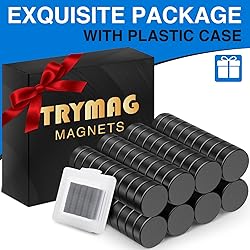 TRYMAG Small Magnets, Small Neodymium Disc