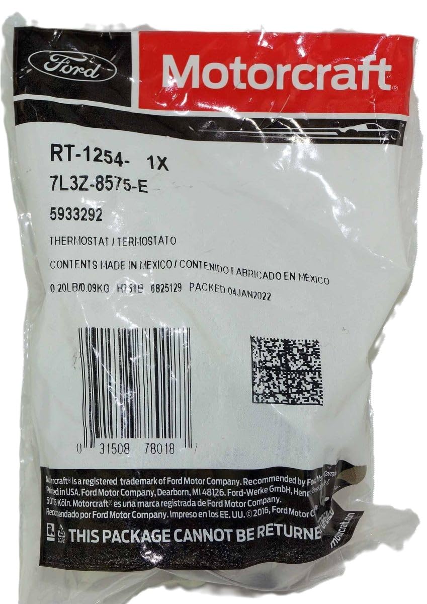 Photo 1 of Motorcraft Thermostat Assembly - RT1254
