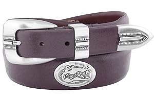 ZEPPELIN PRODUCTS, INC. Zeppelin Products Inc. NCAA Florida Gators Tip Leather Concho Belt