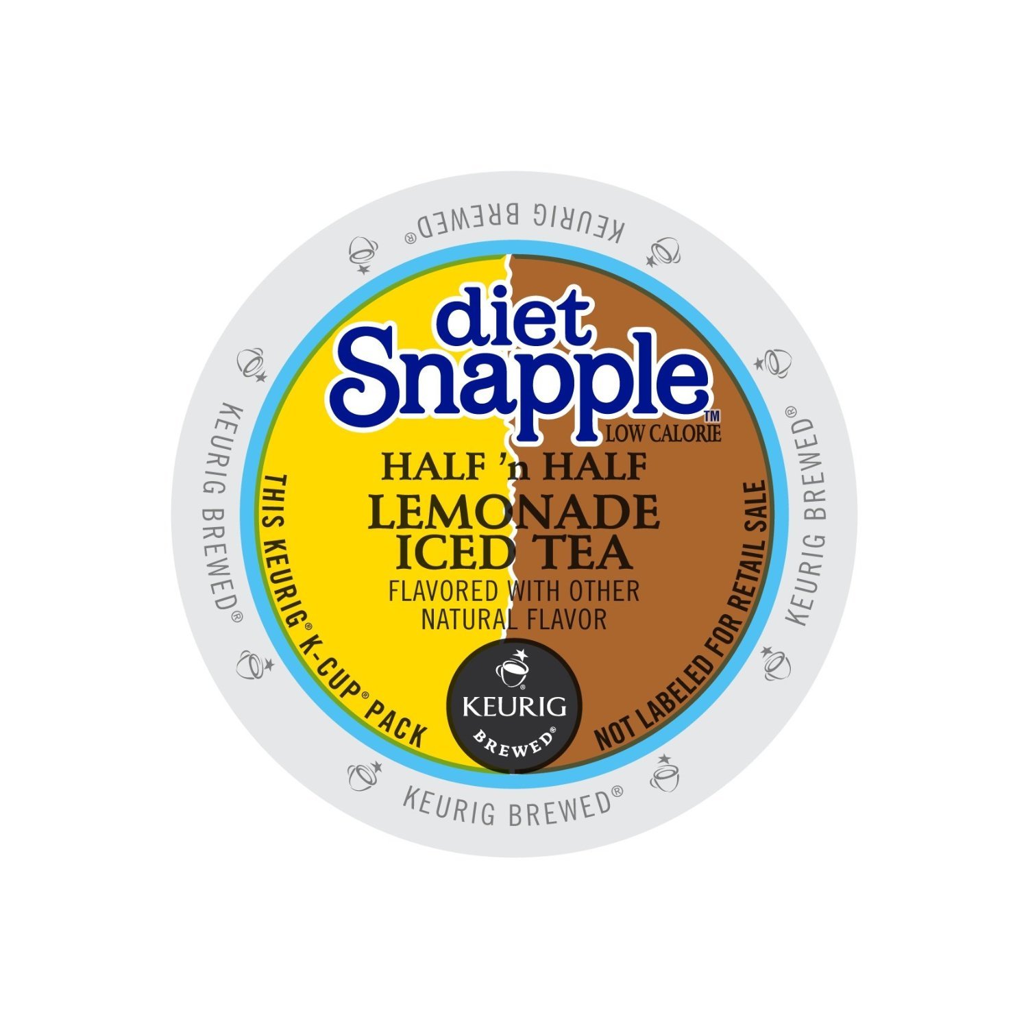 Diet Snapple Half'n Half Lemonade Iced Tea Keurig KCups 22 Count Free Shipping 633726529267 eBay