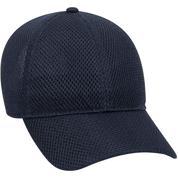OTTO Polyester Pro Mesh Gray Undervisor 6 Panel Low Profile