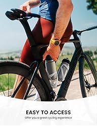 Lamicall 2 Pack Bike Water Bottle Holder - 1.2 Oz