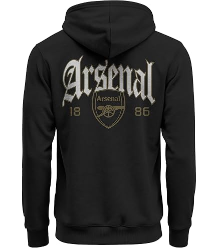 Amazon.com: Arsenal FC Athletic Wordmark Fleece Pullover Hoodie