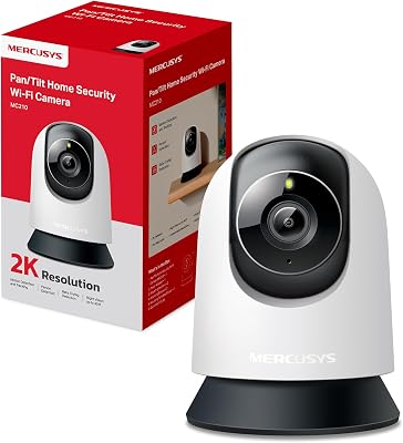 MC210 - Cámara vigilancia wifi interior 360°, 2K 3MP, Bebé