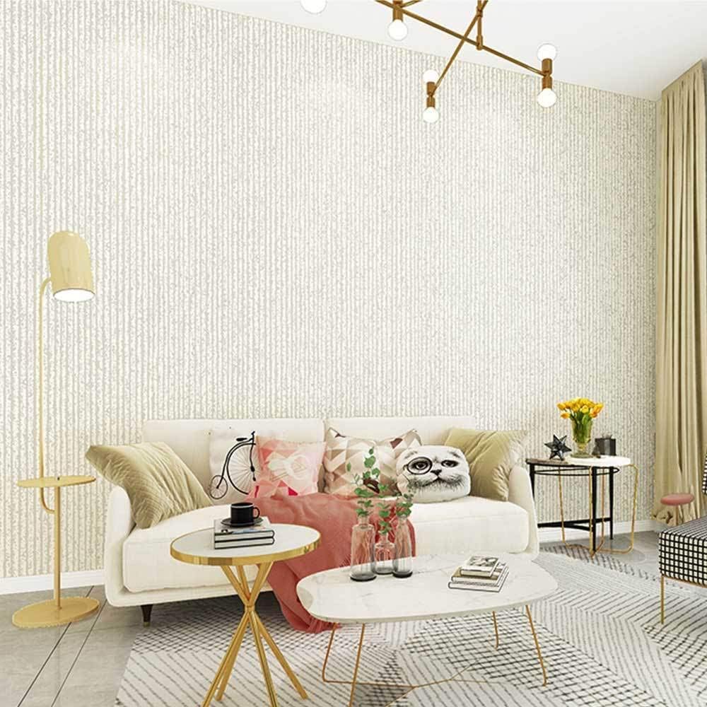 Papel Pintado Pared,Papel Pintado A Rayas De Color Sólido Simple