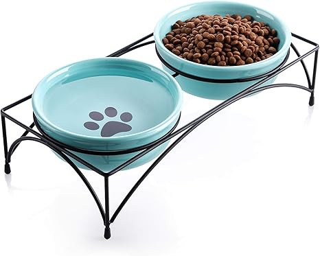 Y YHY Cat Bowls Elevated, Cat Food 