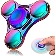 Fidget Spinners Toy, 2-5 Min Spins Time Stainless Steel R188 Bearing Metal Fidget Spinner, EDC ADHD Stress Anxiety Relieves, Fidget Spinner Toys for Kids and Adults (Colorful)