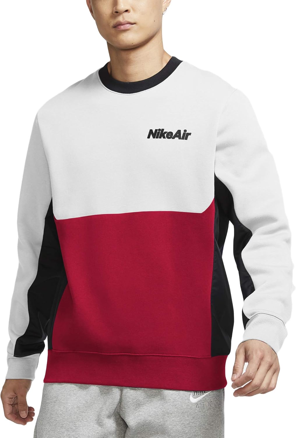 Gildan Herren Premium Sweatshirt Mit Rundhalsausschnitt – 75% Baumwolle, 25% Polyester (Weiß, XL)