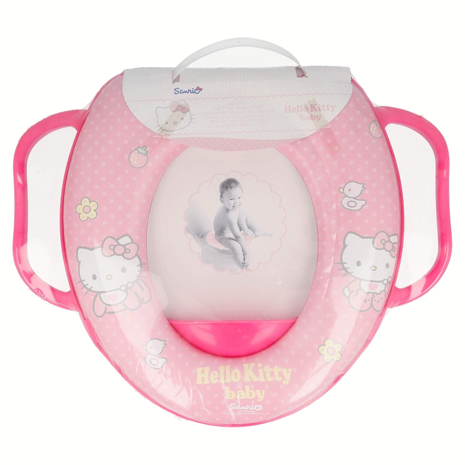 Hello Kitty Kids Padded Toilet Training Seat with Handles Amazon.co.uk