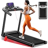 Foldable Treadmills for Home, 3.0HP Quiet Brushless, 3-in-1 Walking Treadmill with Incline Handle Bar, 300LBS Capacity, Small Treadmills for Small Spaces FutureGlide