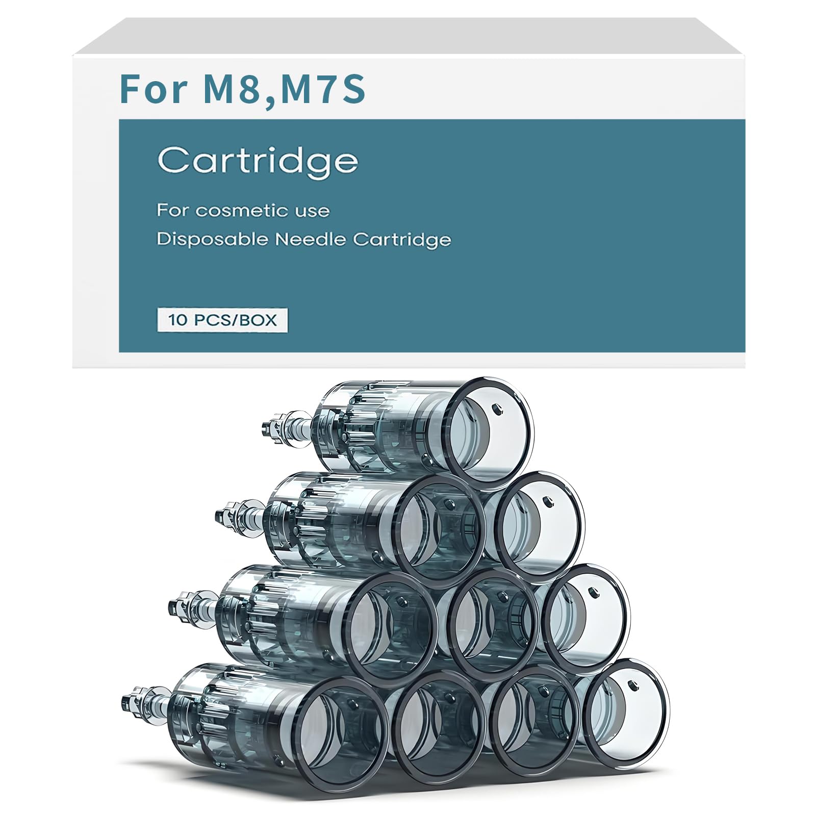 Photo 1 of Microneedling Pen Cartridges for M8,M7S, Easy-to-Use for Home Use, 10PCS 16P Original Needle Replaceable Refills1