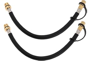 SESICWE Flex Drain Hose for Kawasaki FR730V FR691 FR691V FR651V FR600V FH721V FS541 FJ180V FS730V for Toro MX5060 FX730V, and for Kubota Z412 Z122R 510440902 51044-0902 (Pack of 2)