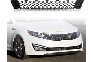 Kspeed Front Bumper Lower Grille, Fit 2011 2012 2013 For KIA Optima EX LX SX Replacement Shroud Black Front Mesh Grille Replacement Kit for #865612T000#KI1036113