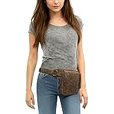 Medieval Leather Thigh Drop Leg Bag Retro Fanny Pack Utility Hip Belt Waist Bags Travel Outdoors (Waist Pack Brown)