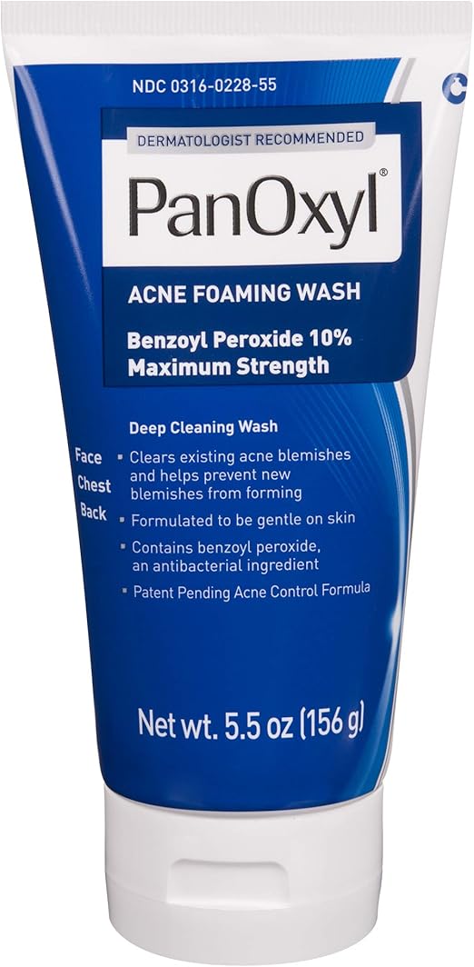 benzoyl peroxide 2.5 face wash