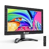 Eyoyo 12 Inch Monitor 1366x768 Small TV Monitor