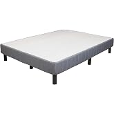 Hollywood Bed Frames Enforce Base Platform, Queen, Gray