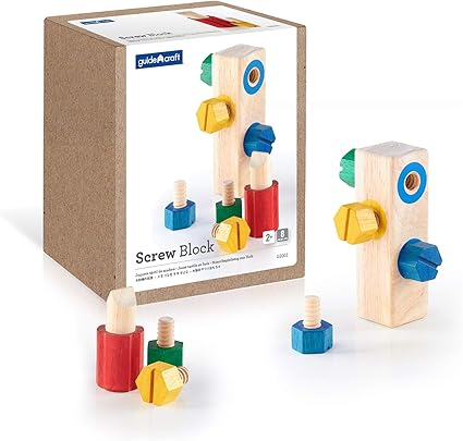 Amazon.com: Guidecraft Screw Block 