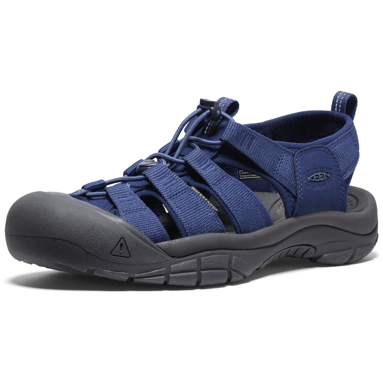 KEEN Men's Newport H2 Closed Toe Water Sandals, Naval Academy, 11.5 Image KEEN Men's Newport H2 Closed Toe Water Sandals, Naval Academy, 11.5 Image
