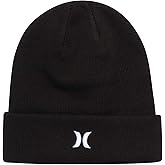 Hurley Men's Winter Hat - Icon Knit Cuffed Beanie for Men - Skull Caps for Men
